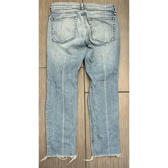Rag & Bone Women’s Dre Low-Rise Slim Boyfriend Jeans Measures 30x25 Distressed - Picture 7 of 10